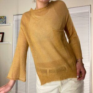 Forte Forte gold yellow Mohair Sweater